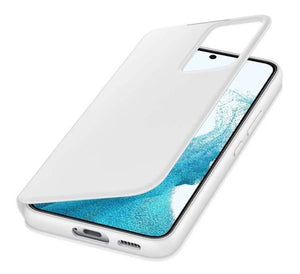 Samsung Galaxy S22 Smart Clear View Cover   White