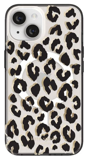 Kate Spade iphone 14 - City Leopard Black