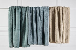 Matt Blatt Delmar Faux Fur Throw Storm