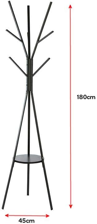 Ovela 9 Hook Coat Hanger Stand - (OVSTNDCL9WA .