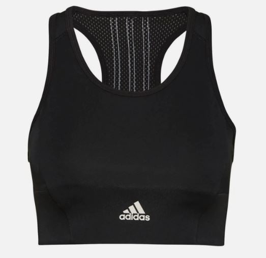 Adidas 3S Crop Top Sports Bra for Women M