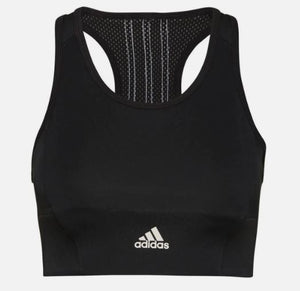 Adidas 3S Crop Top Sports Bra for Women M