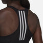 Adidas 3S Crop Top Sports Bra for Women M