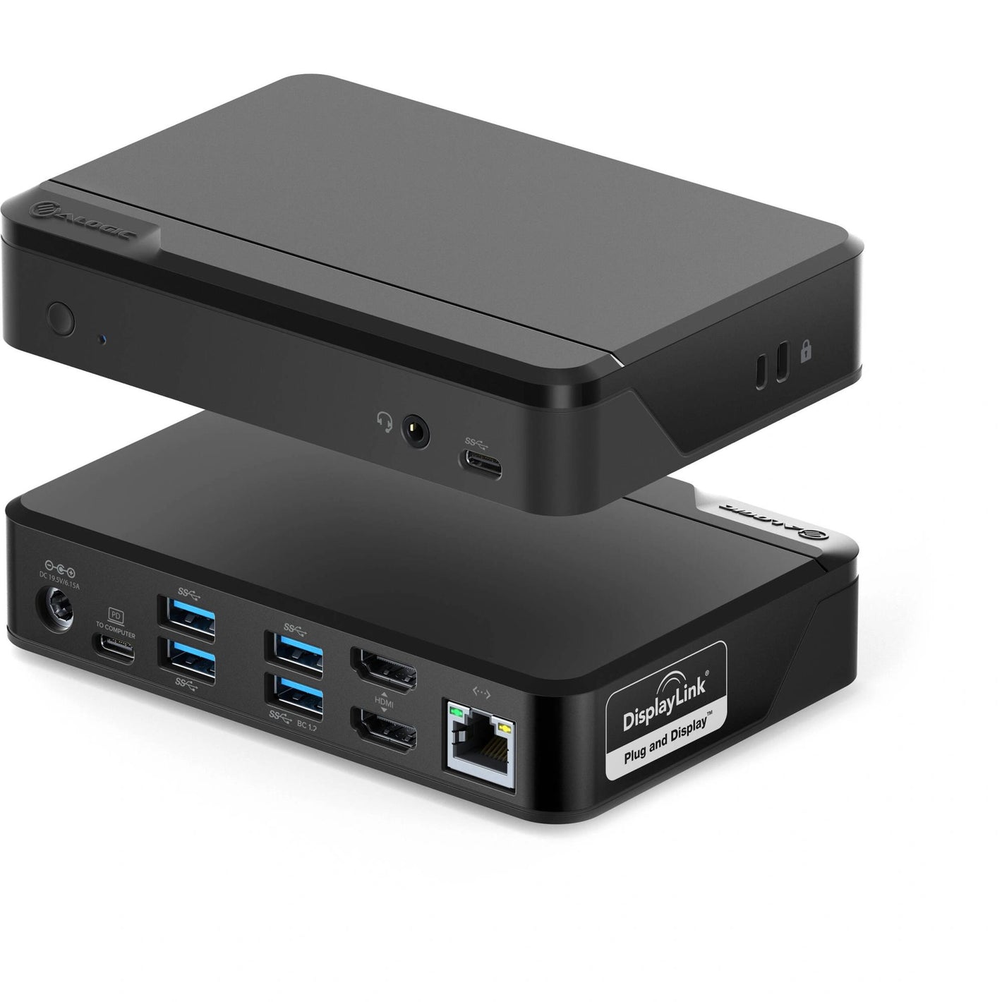 Alogic Universal Twin HD Pro Docking Station with 85W Power Delivery - Refurbished Electronics at Tydi NZ