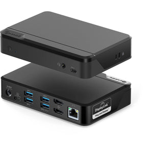 Alogic Universal Twin HD Pro Docking Station with 85W Power Delivery - Refurbished Electronics at Tydi NZ