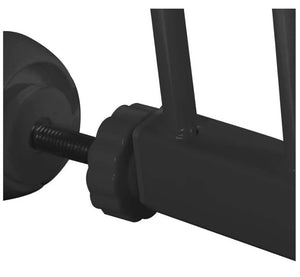 Levede Adjustable Baby Safety Gate 45cm Ext Black