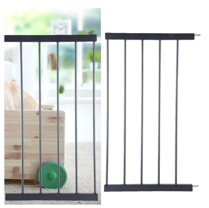 Levede Adjustable Baby Safety Gate 45cm Ext Black