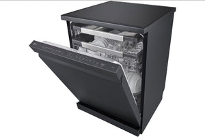 LG QuadWash Matte Black TrueSteam Dishwasher XD3A25MB uses advanced TrueSteam technology