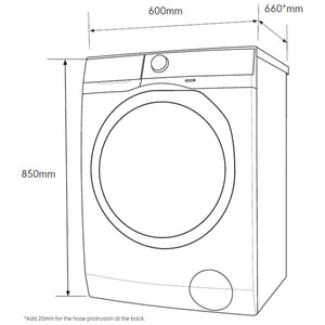 Electrolux 9kg Front Load Washing Machine with SensorWash EWF9042R7WB