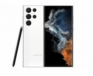 Samsung Galaxy S22 Ultra 5G SM-S908  128GB with 12GB RAM Dual SIM White