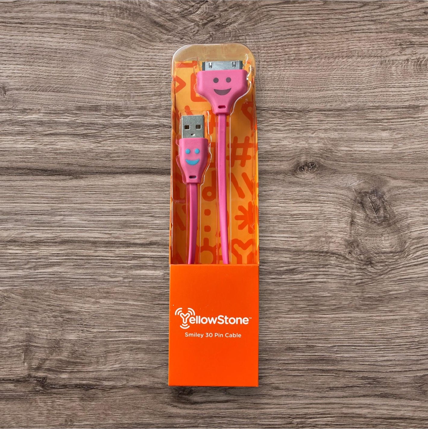Yellowstone Smiley 30 pin cable - Pink