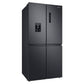 Samsung 488L French Door Refrigerator with Non-Plumbed Dispenser SRF5700BD - Black
