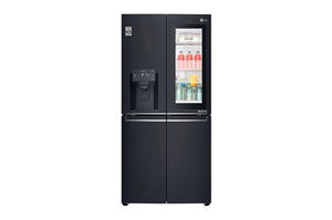 LG 508L Slim French Door Fridge, in Matte Black Finish
