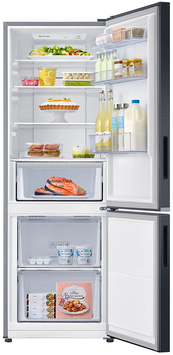 Samsung 334L Frost Free Fridge Freezer Black