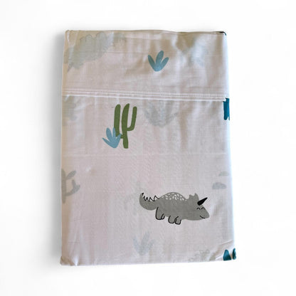 Ovela Roar Roar Dinosaurs 100% Cotton Double Sheet set