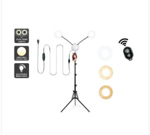 Kogan  Double Selfie LED Ring Lights