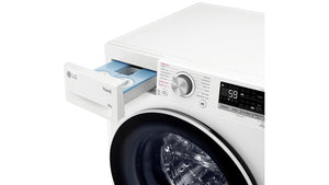 LG 9kg Front Loader Smart Washing Machine Control via your phone !