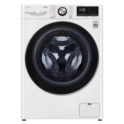 LG WVC9-1410W 10kg/6kg Front Load Washer Dryer Combo with Steam