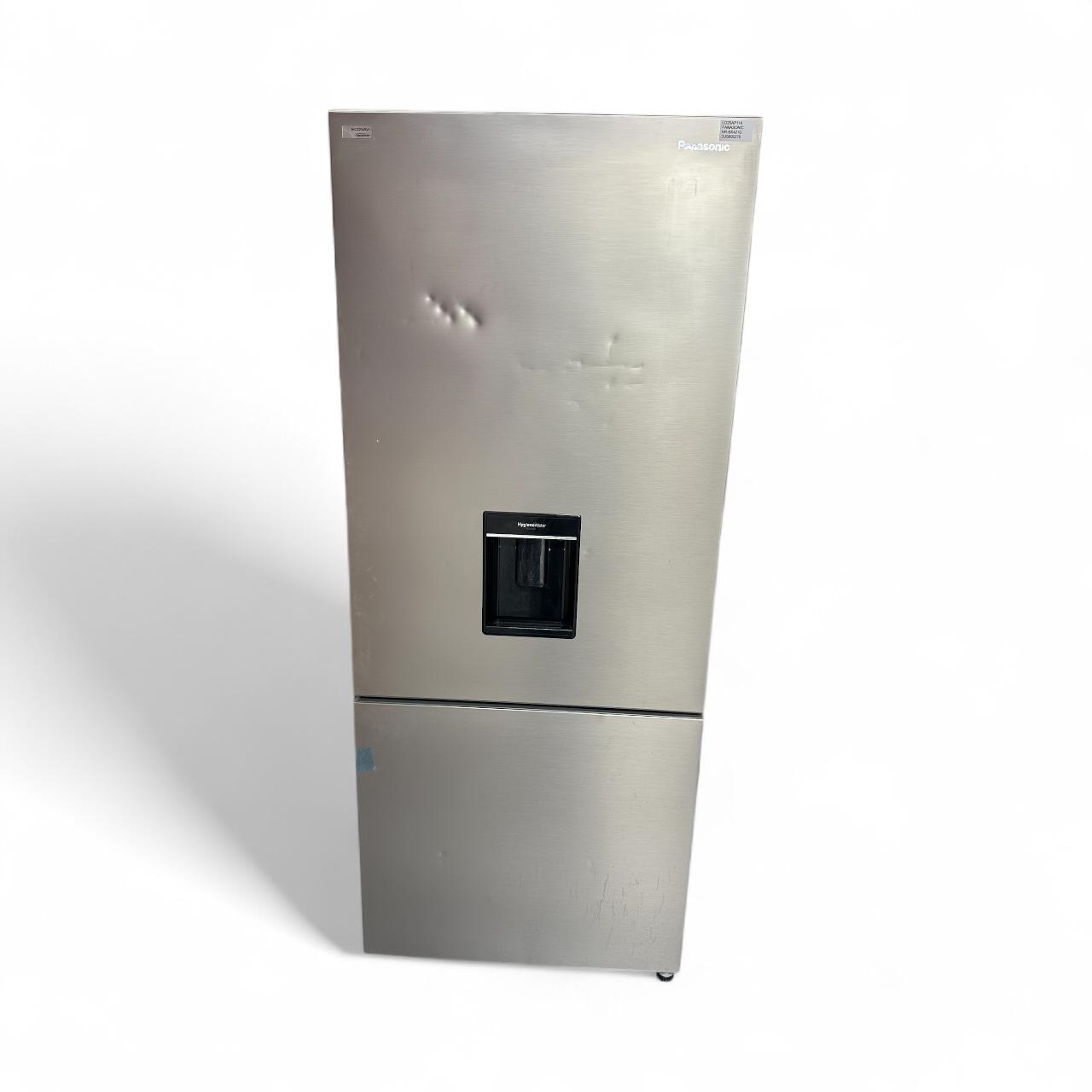 Panasonic 377L Bottom Mount Fridge Freezer w/ Water Dispenser