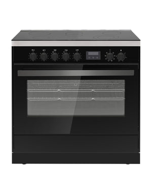 Eurotech 90cm Ceramic  Freestanding Cooker ED-EUROC90BK