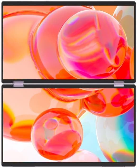 Kogan XPRESSO 15.6" Full HD Stackable Dual Screen USB-C Portable Monitor (1920 x 1080) - KAMN15SMSA