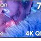 Kogan 70" QLED 4K Tizen Smart TV (with Samsung TV Plus) - T96Q - KAQL70T96QA - 70 Inch