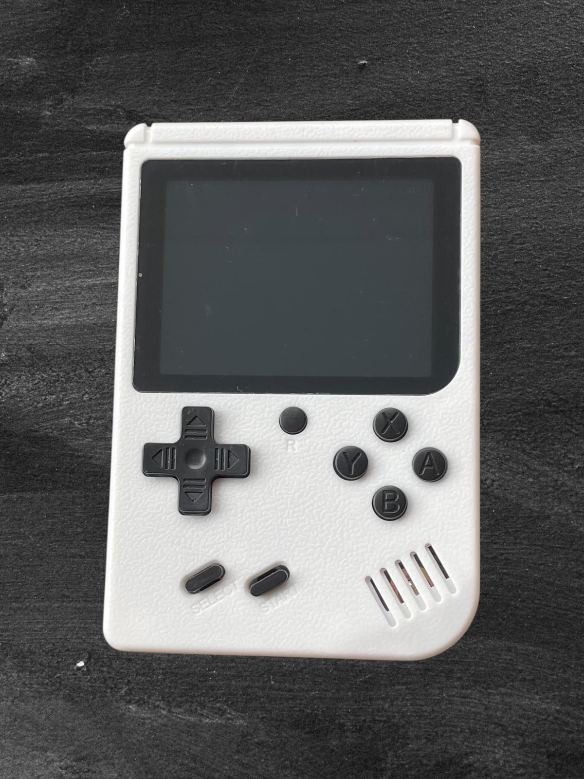 Retro Handheld Game Console with 500 Classic Games (White)