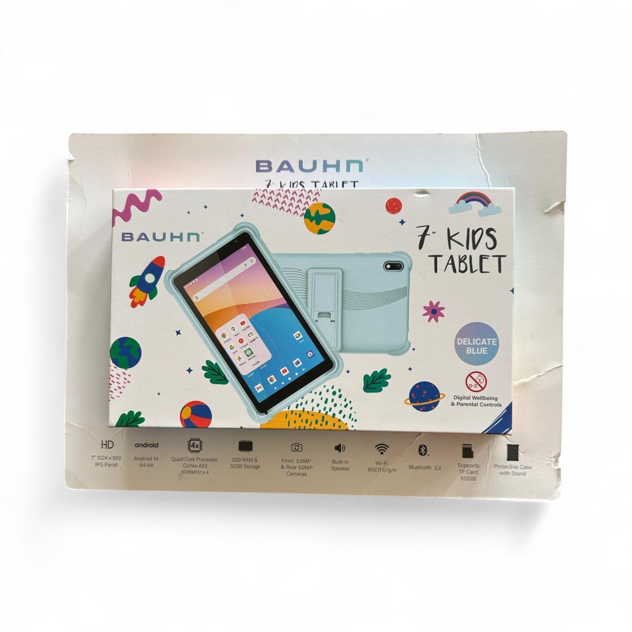 Bauhn ATAB7-0125 32GB 7" Kids Tablet - Blue - Refurbished Tablet at Tydi NZ