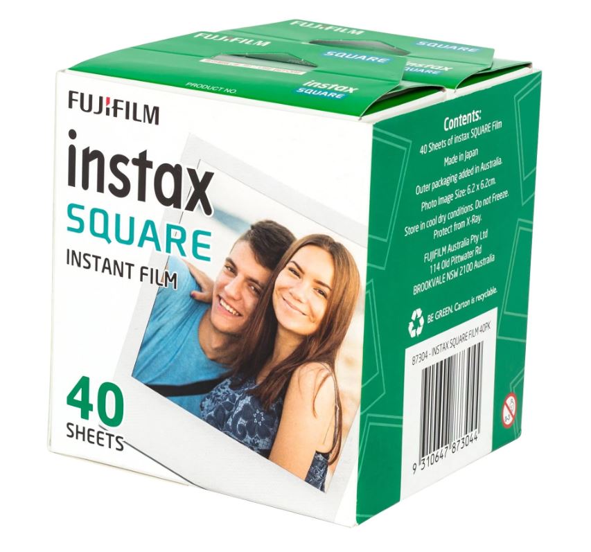 Fujifilm Instax Square Film (40 Pack)