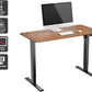 Ergolux Electric Standing Desk 120 x 60cm (Walnut/Black) - ELESTNDSKNA