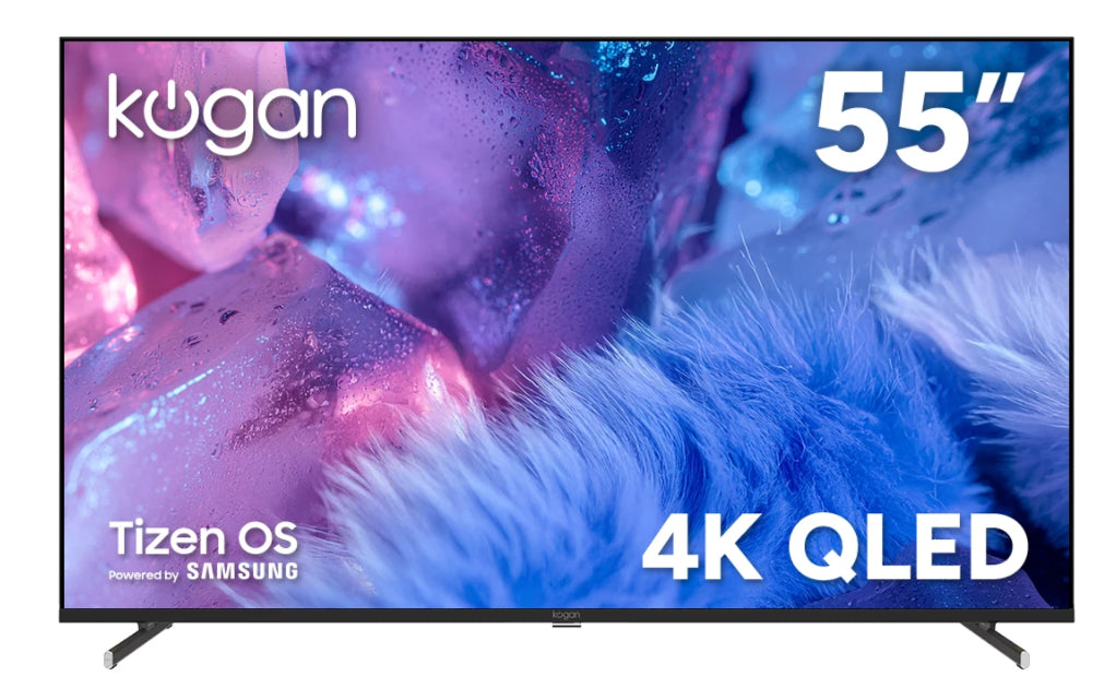 Kogan 55" QLED 4K Tizen Smart TV (with Samsung TV Plus)