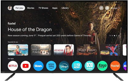 Kogan 55" LED 4K Smart AI Google TV - U94V - KALED55U94VA - 55 Inch