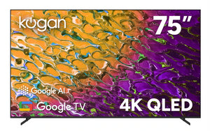 Kogan 75" QLED 4K 144Hz Smart AI Google TV - Q98G
