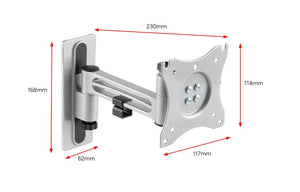 Kogan Lockable Full Motion Caravan TV Mount for 13" - 32" TVs