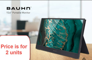 15.6inch Portable Monitor,1080P USB-C HDMI Second External Monitor for Laptop,PC,Mac Phone,PS,x-box,