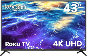 Kogan 43" LED  Smart Compatible with Roku TV - KALED43F98VA - 43 Inch
