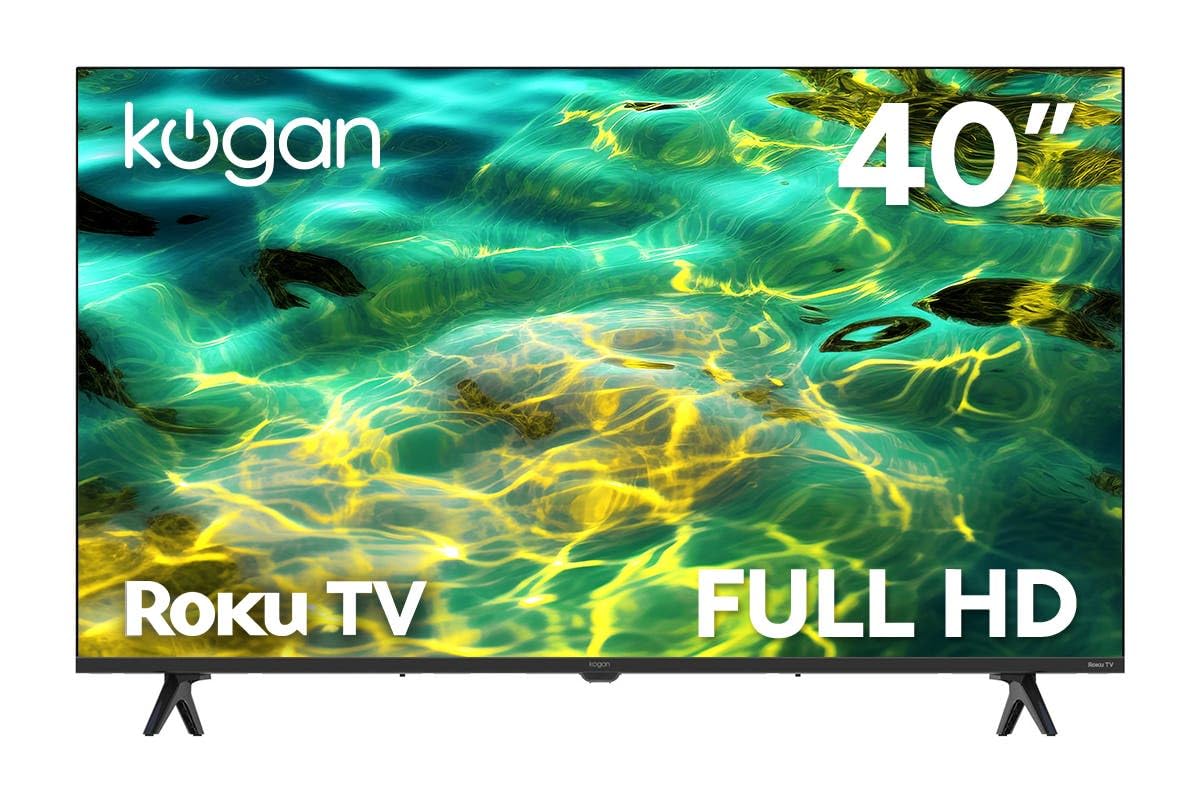 Kogan 40" LED Full HD Smart  with Roku TV - R94K - KALED40R94KA - 40 Inc