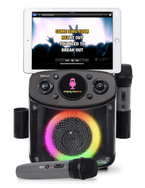 Singing Machine Mini Sparkle Bluetooth Karaoke Speaker