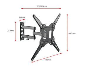Kogan Tilt Extendable Full Motion Wall Mount for 23" - 55" TVs - Refurbished Electronics at Tydi NZ