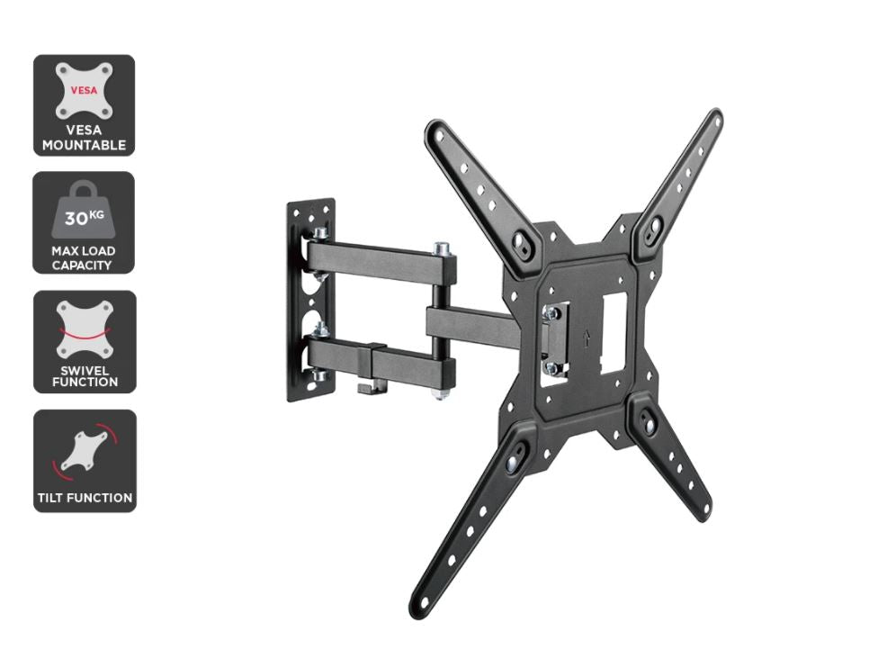 Kogan Tilt Extendable Full Motion Wall Mount for 23" - 55" TVs - Refurbished Electronics at Tydi NZ