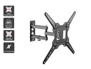 Kogan Tilt Extendable Full Motion Wall Mount for 23" - 55" TVs - Refurbished Electronics at Tydi NZ