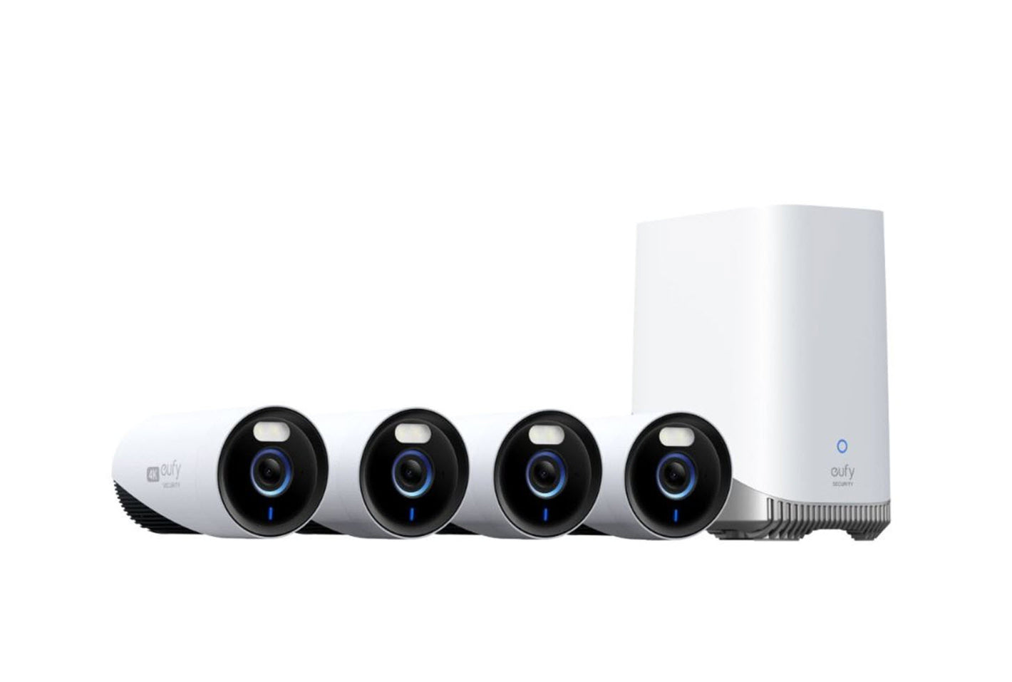 Eufy Security E330 4K 24/7 Outdoor WiFi Camera Kit - 4 Pack