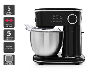 Kogan 5L Stand Mixer (Black)