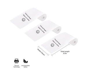 Kogan Mini Inkless Printer Thermal Papers (White) - 3 Pack