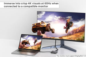 Kogan 6-in-1 100W PD USB-C Hub for PC and Tablets (4K, 60Hz)