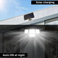 4-Headed Outdoor Solar Motion Sensor Light (333 LED)