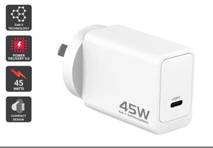 Kogan 45W USB-C GaN Super Fast PD Phone Charger