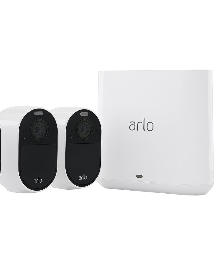 Arlo Pro 5S 2K Spotlight Camera (2 Pack) & Base Station