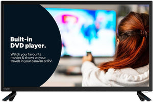 Kogan 24" LED 12V TV & DVD Combo - H65N - KALED24DH65NA - 24 Inch