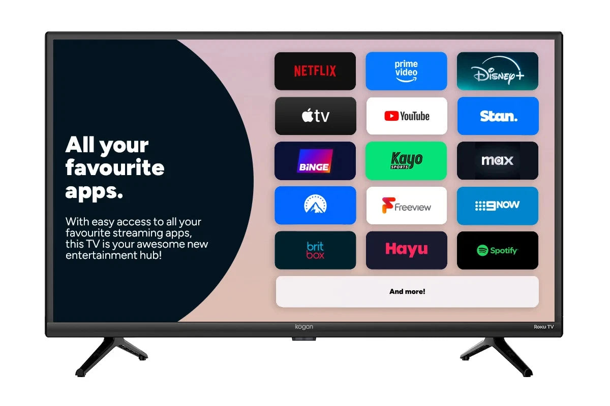 Kogan 32" LED Smart Roku TV - R95T, 32 Inch, TVs,